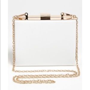 COPY - Natasha Couture white box clutch